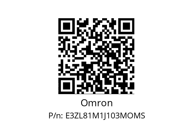   Omron E3ZL81M1J103MOMS