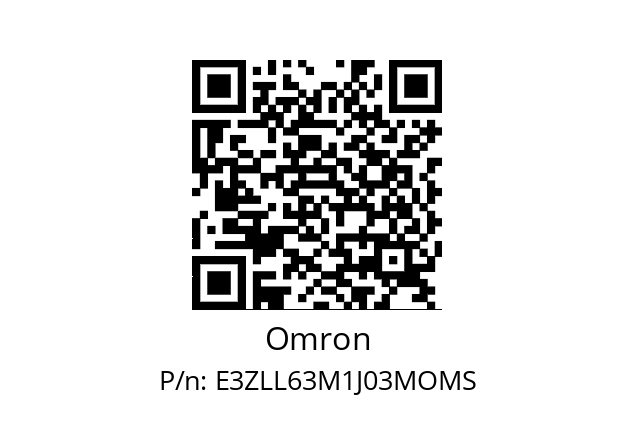   Omron E3ZLL63M1J03MOMS