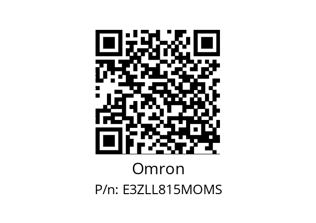   Omron E3ZLL815MOMS