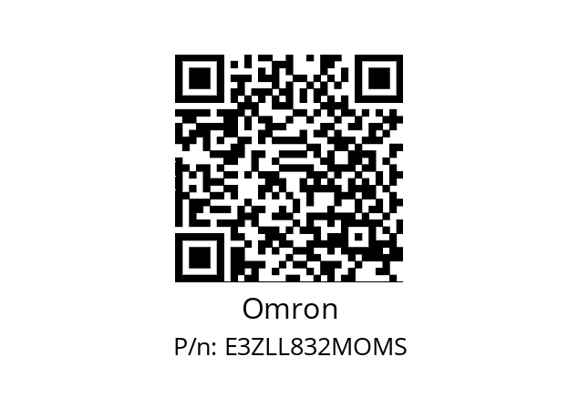   Omron E3ZLL832MOMS