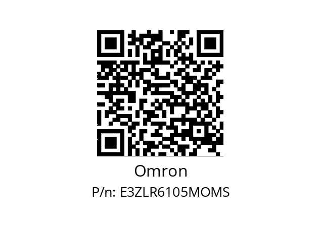   Omron E3ZLR6105MOMS