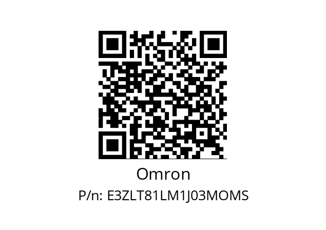   Omron E3ZLT81LM1J03MOMS