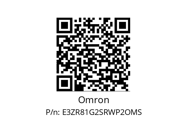   Omron E3ZR81G2SRWP2OMS