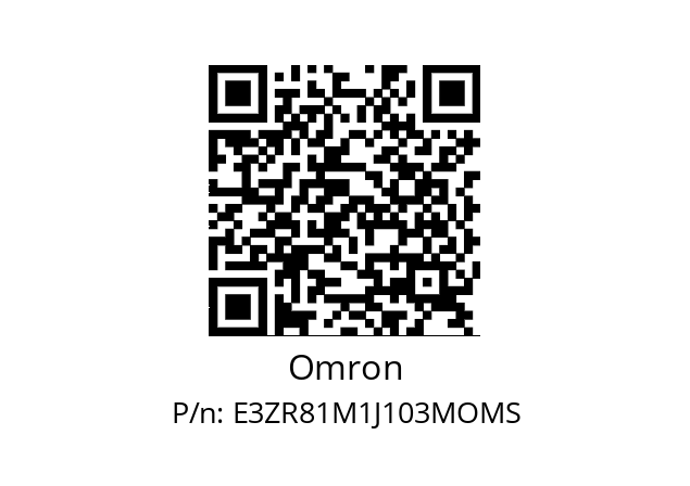   Omron E3ZR81M1J103MOMS