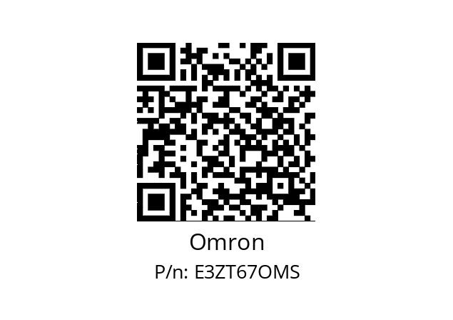   Omron E3ZT67OMS