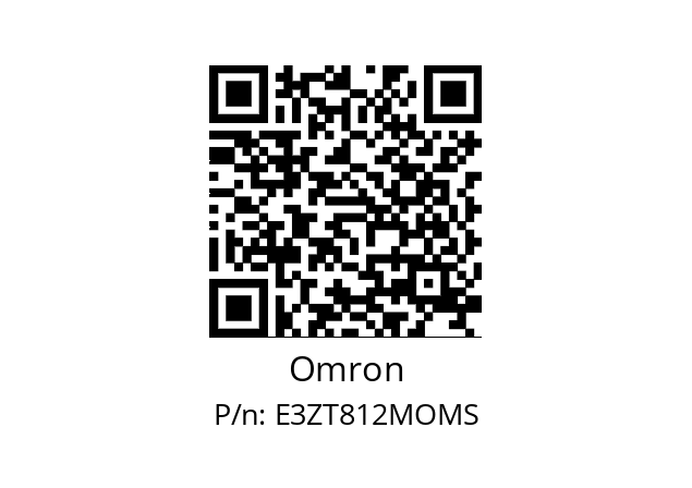   Omron E3ZT812MOMS