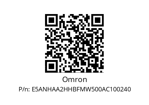   Omron E5ANHAA2HHBFMW500AC100240