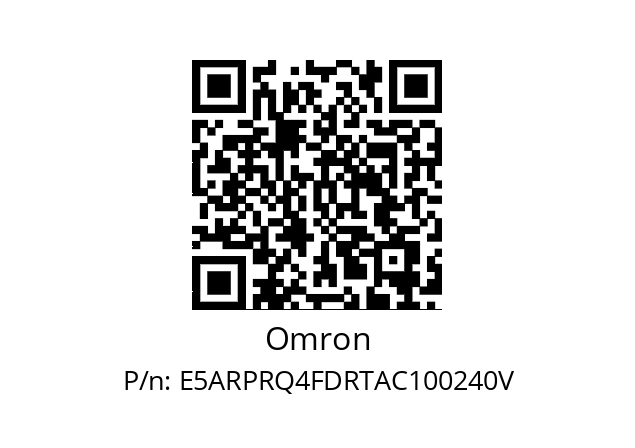   Omron E5ARPRQ4FDRTAC100240V