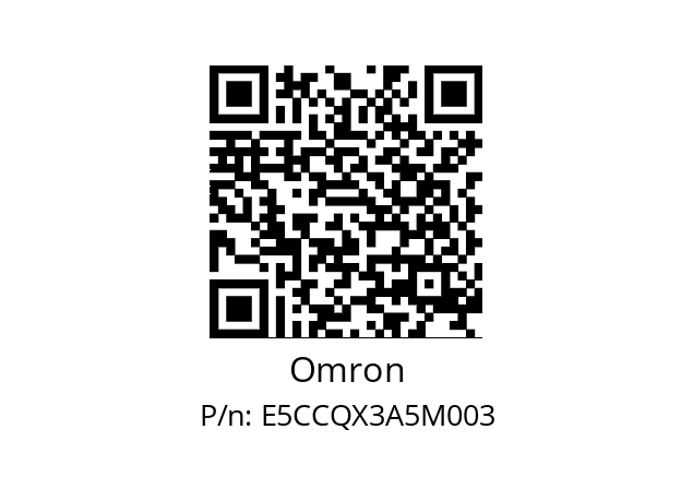   Omron E5CCQX3A5M003