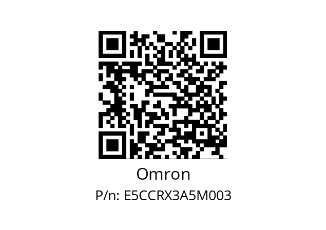   Omron E5CCRX3A5M003