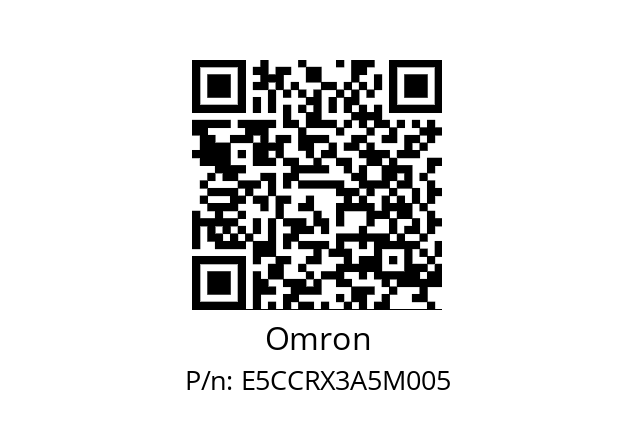   Omron E5CCRX3A5M005