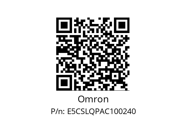   Omron E5CSLQPAC100240