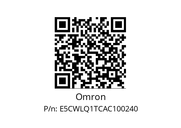   Omron E5CWLQ1TCAC100240