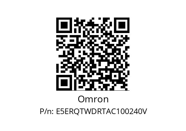   Omron E5ERQTWDRTAC100240V