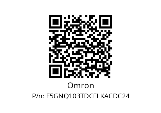   Omron E5GNQ103TDCFLKACDC24