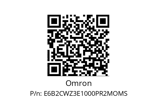   Omron E6B2CWZ3E1000PR2MOMS