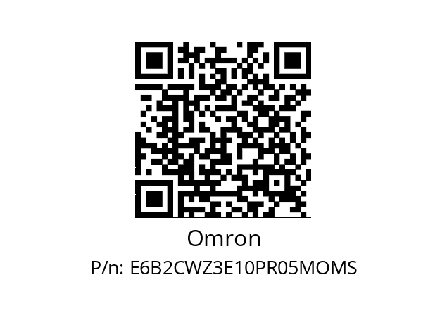   Omron E6B2CWZ3E10PR05MOMS