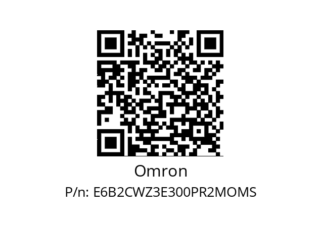   Omron E6B2CWZ3E300PR2MOMS