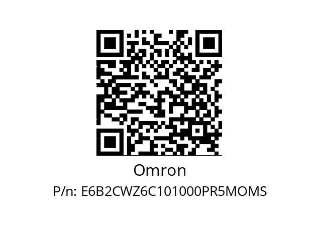   Omron E6B2CWZ6C101000PR5MOMS