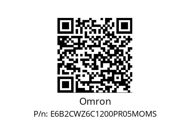   Omron E6B2CWZ6C1200PR05MOMS