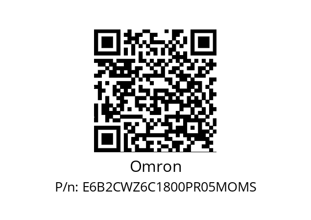   Omron E6B2CWZ6C1800PR05MOMS