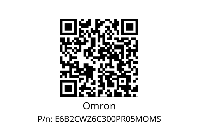   Omron E6B2CWZ6C300PR05MOMS