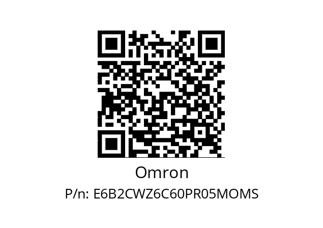   Omron E6B2CWZ6C60PR05MOMS