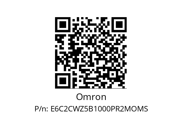   Omron E6C2CWZ5B1000PR2MOMS