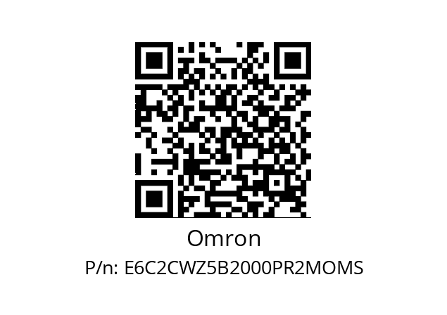   Omron E6C2CWZ5B2000PR2MOMS