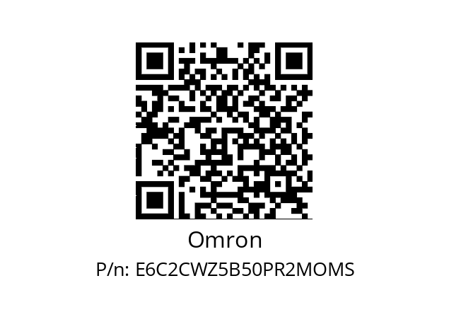   Omron E6C2CWZ5B50PR2MOMS