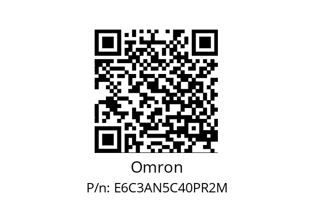   Omron E6C3AN5C40PR2M