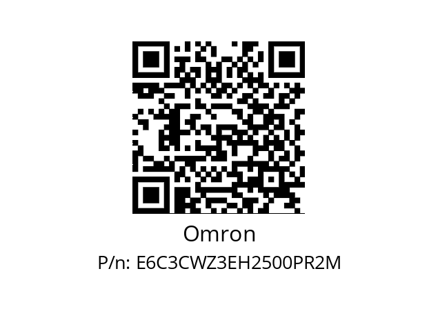   Omron E6C3CWZ3EH2500PR2M