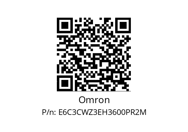   Omron E6C3CWZ3EH3600PR2M