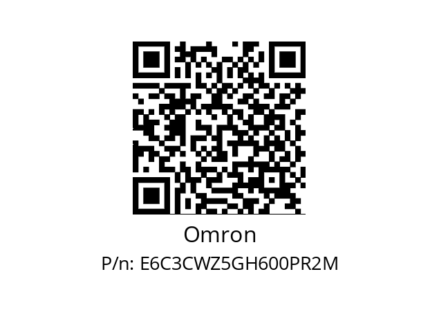   Omron E6C3CWZ5GH600PR2M