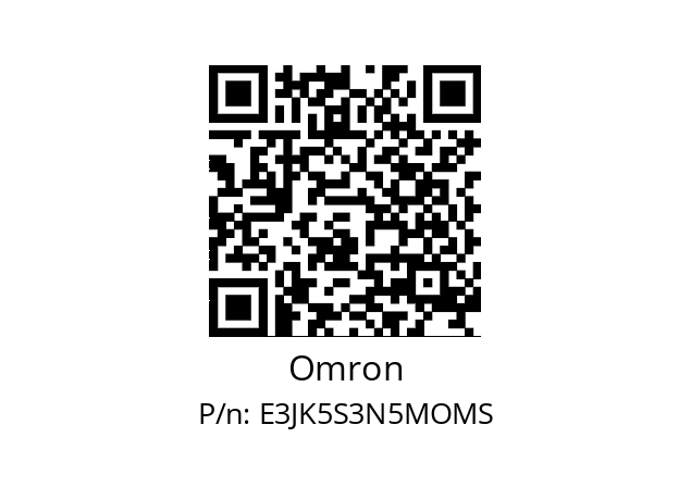   Omron E3JK5S3N5MOMS