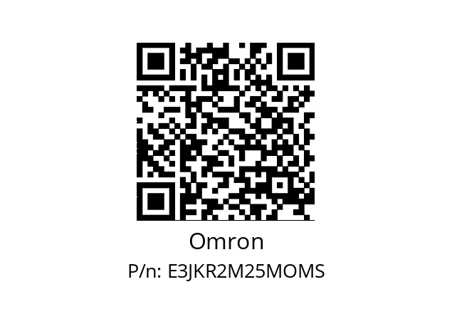   Omron E3JKR2M25MOMS