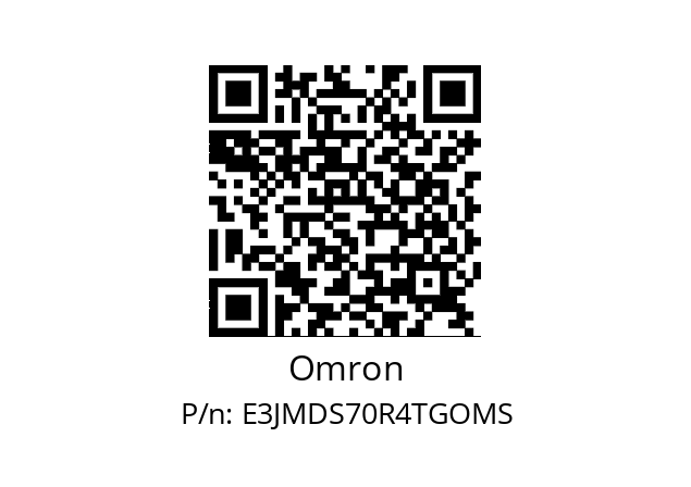   Omron E3JMDS70R4TGOMS