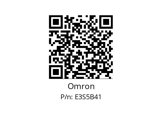   Omron E3S5B41