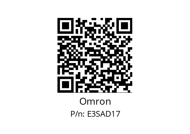   Omron E3SAD17