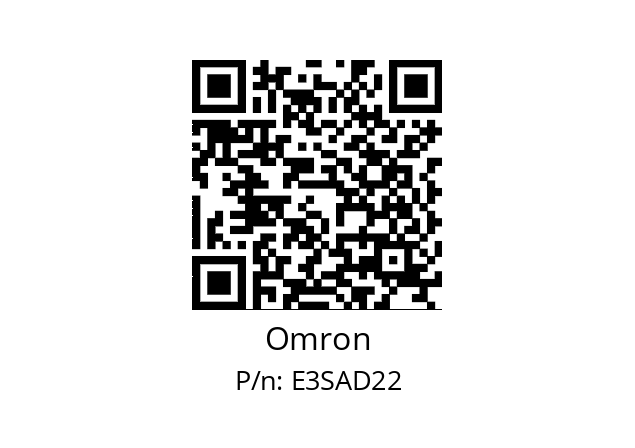   Omron E3SAD22