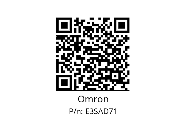   Omron E3SAD71