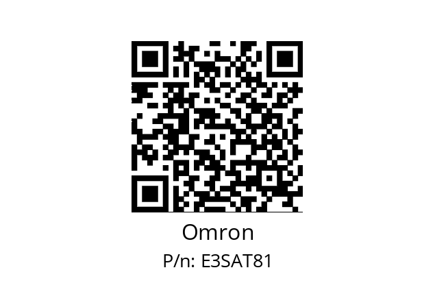   Omron E3SAT81