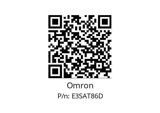   Omron E3SAT86D