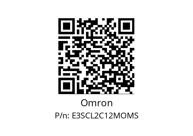   Omron E3SCL2C12MOMS