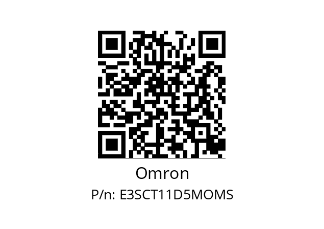   Omron E3SCT11D5MOMS