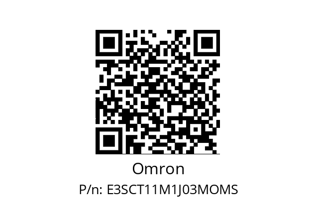   Omron E3SCT11M1J03MOMS