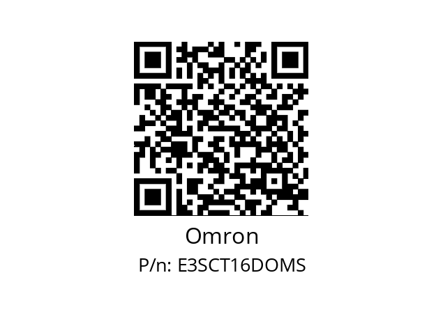   Omron E3SCT16DOMS