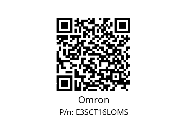   Omron E3SCT16LOMS