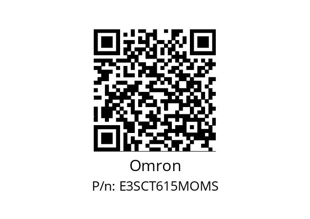   Omron E3SCT615MOMS