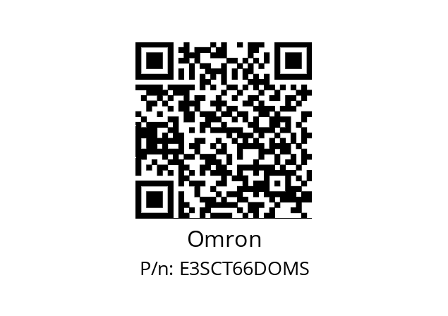   Omron E3SCT66DOMS